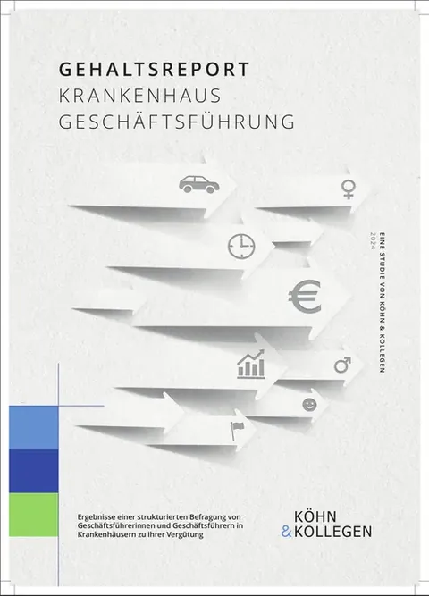 Titelseite des Gehaltsreports 2024 von Köhn & Kollegen